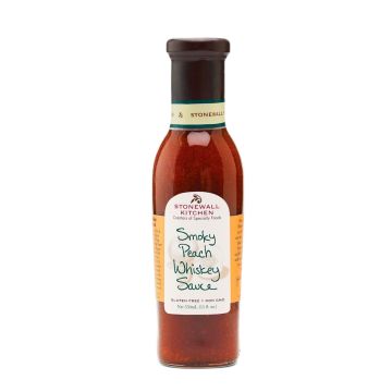 Stonewall Kitchen Smoky Peach Whiskey Sauce (Dr) - 11 fl oz / 330 ml