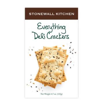 Stonewall Kitchen  Everything Deli Crackers - 4.7 oz