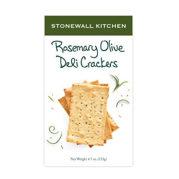 Stonewall Kitchen  Rosemary Olive Deli Crackers - 4.7 oz
