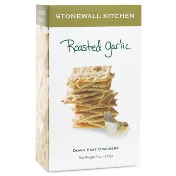 Stonewall Kitchen  Roasted Garlic Crackers - 5 oz
