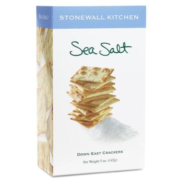 Stonewall Kitchen  Sea Salt Crackers - 5 oz