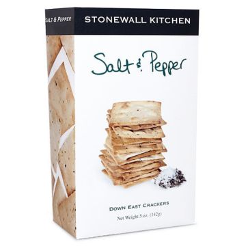 Stonewall Kitchen  Salt & Pepper Crackers - 5 oz