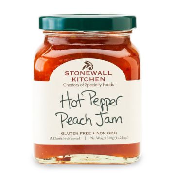 Stonewall Kitchen  Hot Pepper Peach Jam - 340 g