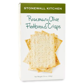 Stonewall Kitchen  Rosemary Olive Flatbread Crisps - 5.8 oz
