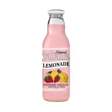 Cabana Lemonades Strawberry Lemonade - Special Order - 591 ml
