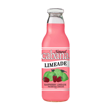Cabana Lemonades Raspberry Limeade - Special Order - 591 ml