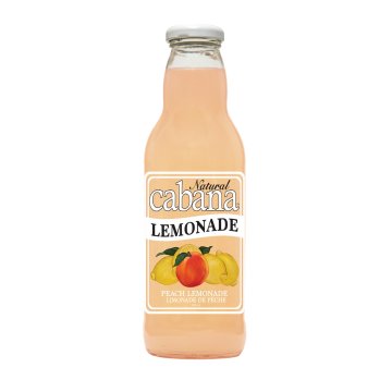 Cabana Lemonades Peach Lemonade - Special Order - 591 ml