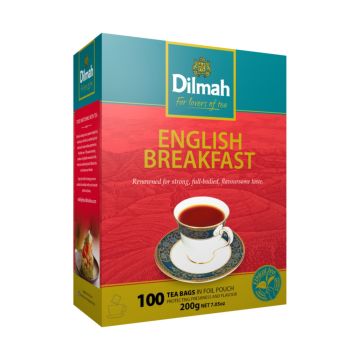 DIlmah Tea English Breakfast Tea 100s - 200 g