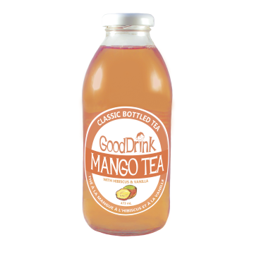 GoodDrink Hibiscus & Vanilla Mango Tea - Special Order - 474 ml x 12