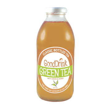 GoodDrink Lemon & Honey Green Tea - Special Order - 475 ml x 12