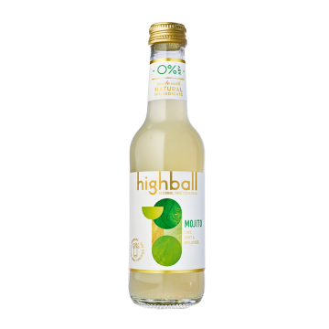 Highball Alcohol Free Cocktails Mojito - 4 Pack - 250 ml