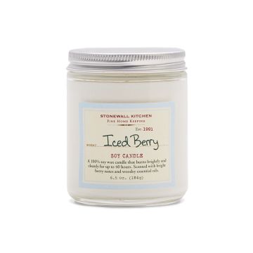 Stonewall Kitchen Iced Berry Soy Candle - Seasonal - 184 g
