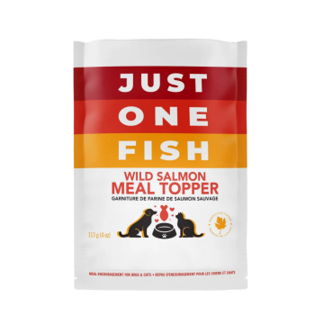 Just One Fish Wild Salmon Meal Topper 113 g (4 oz.)
