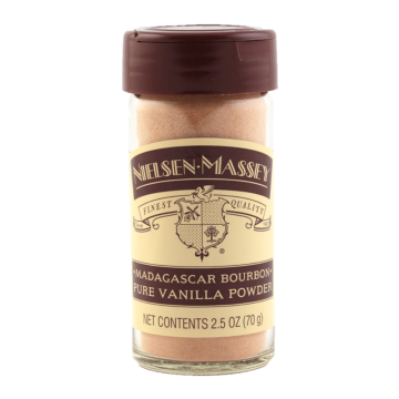 Nielsen-Massey 2.5 oz Madagascar Bourbon Pure Vanilla Powder - 70 g