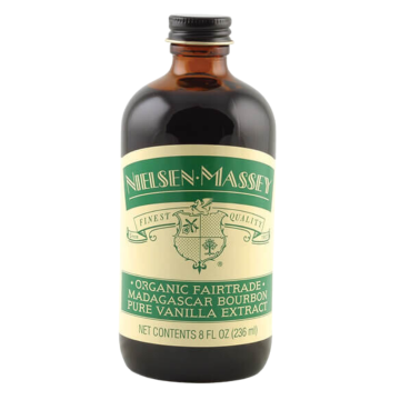 Nielsen-Massey 8 Oz Organic Fairtrade Madagascar Bourbon Vanilla Extract - 8 oz