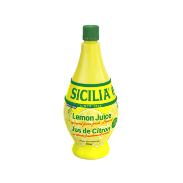Sicilia Lemon Juice Squeezed From Fresh Lemons - 118 ml