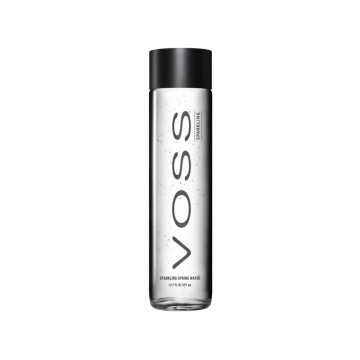 VOSS Water Sparkling Water 375 ml - 24 Pack - Glass - Special Order
