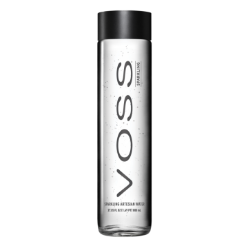 VOSS Water Sparkling Water 800 ml - 12 Pack - Glass - Special Order