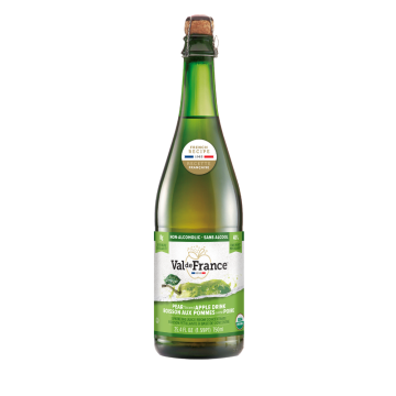 Val de France Apple Pear Organic Sparkling Juice - 750 ml