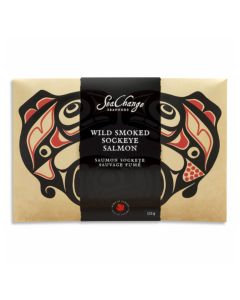 SeaChange Seafoods Smoked Sockeye Salmon Travel Pack