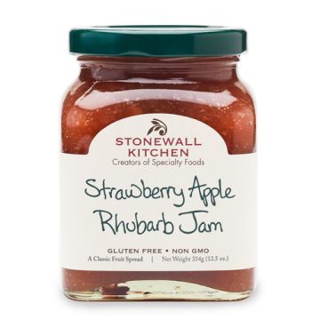 Stonewall Kitchen Strawberry Apple Rhubarb Jam - 354 g