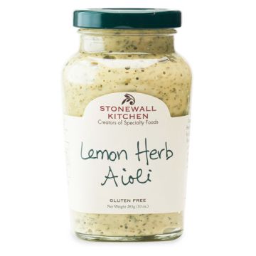 Stonewall Kitchen  Lemon Herb Aioli (Pl) - 314 ml