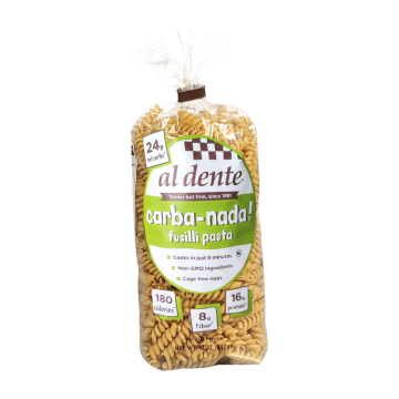Al  Dente Carba-nada Fusilli Pasta - 340 g