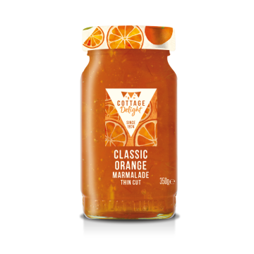 Cottage Delight Classic Orange Thin Cut Marmalade - 350g