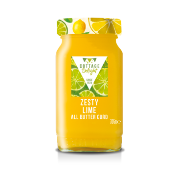 Cottage Delight Zesty Lime Curd - 315g