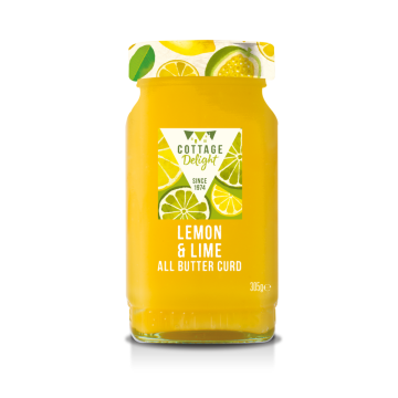 Cottage Delight Lemon & Lime Curd - 315g