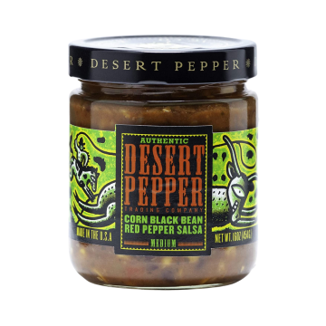 Desert Pepper Corn Black Bean Salsa - 454 g