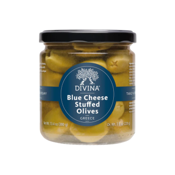 Divina Olives Stuffed With Blue Cheese (In Water) - 375 ml