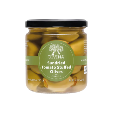 Divina Olives Stuffed With Sundried Tomatoes - 381 ml