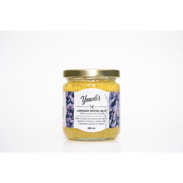 YAWDI's LAVENDER PEPPER JELLY 250ml