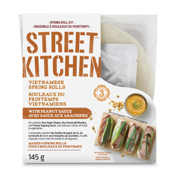 Street Kitchen Vietnamese Spring Rolls with Peanut Sauce - 145 g