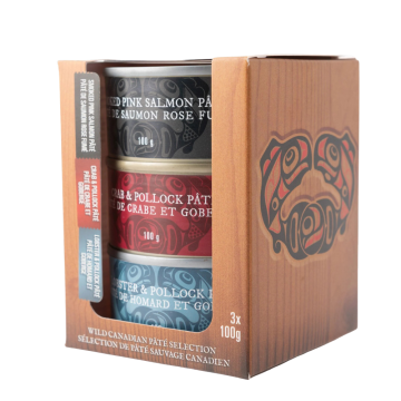 SeaChange Seafoods 3-Pack Variety Seafood Pâté - 3 x 100 g