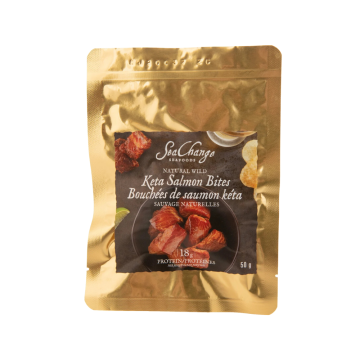SeaChange Seafoods Natural Wild Salmon Bites - 50 g