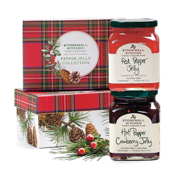 Stonewall Kitchen Holiday Pepper Jelly Collection - Seasonal - 1 gift box