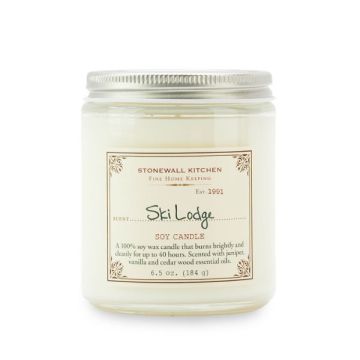 Stonewall Kitchen Ski Lodge Soy Candle - Seasonal - 184 g