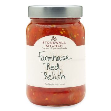 Stonewall Kitchen  Farmhouse Red Relish (Pl) - 496 g / 17.5 oz
