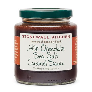 Stonewall Kitchen Milk Chocolate Sea Salt Caramel Sauce - 347 g / 12.25 oz