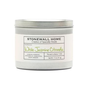 Stonewall Kitchen White Jasmine Citronella Candle - 311 g