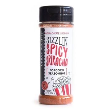 Urban Accents Sizzlin' Spicy Sriracha Popcorn Seasoning - 2.5 oz shaker