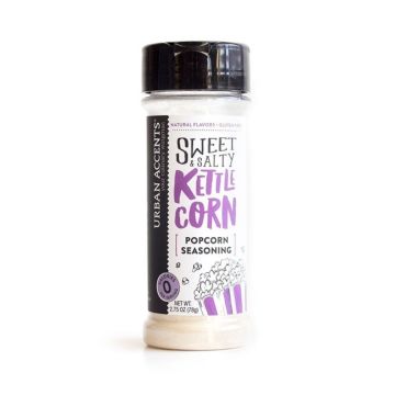Urban Accents Sweet & Salty Kettle Corn Popcorn Seasoning - 2.75 oz shaker
