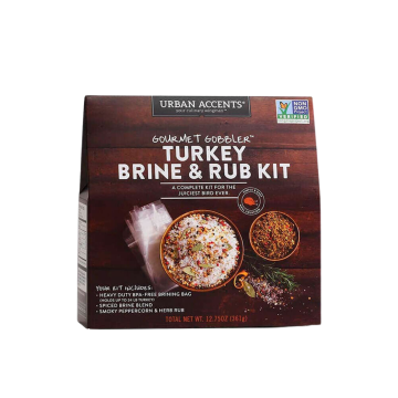 Urban Accents Gourmet Gobbler Turkey Brine & Rub Kit - 12.75 oz kit