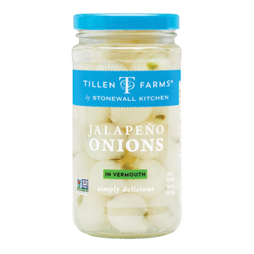 Tillen Farms Jalapeno Onions in Vermouth - 340 g 