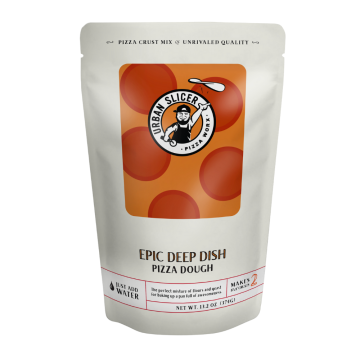 Urban Slicer Epic Deep Dish Pizza Dough - 380 g