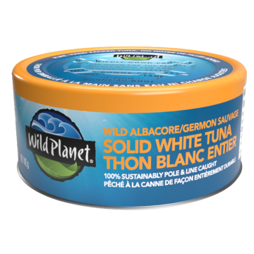Wild Planet Foods Wild Albacore Solid White Tuna Can - 142  g