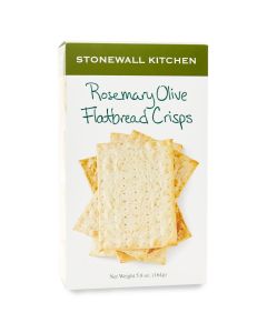  Rosemary Olive Flatbread Crisps