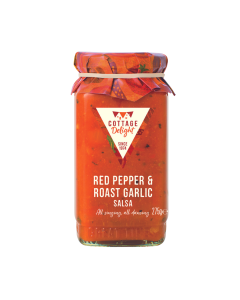 Red Pepper & Roasted Garlic Salsa